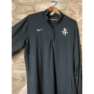 Men's Dri-FIT HOUSTON ROCKETS Quarter Zip Jacket - Nike - Size Large